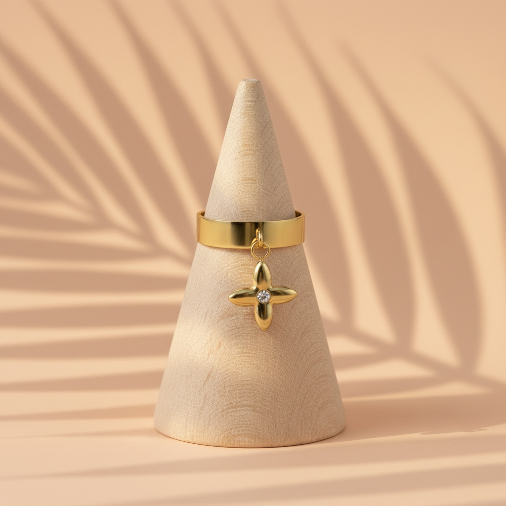 Marrakech — Bague Breloque Étoile