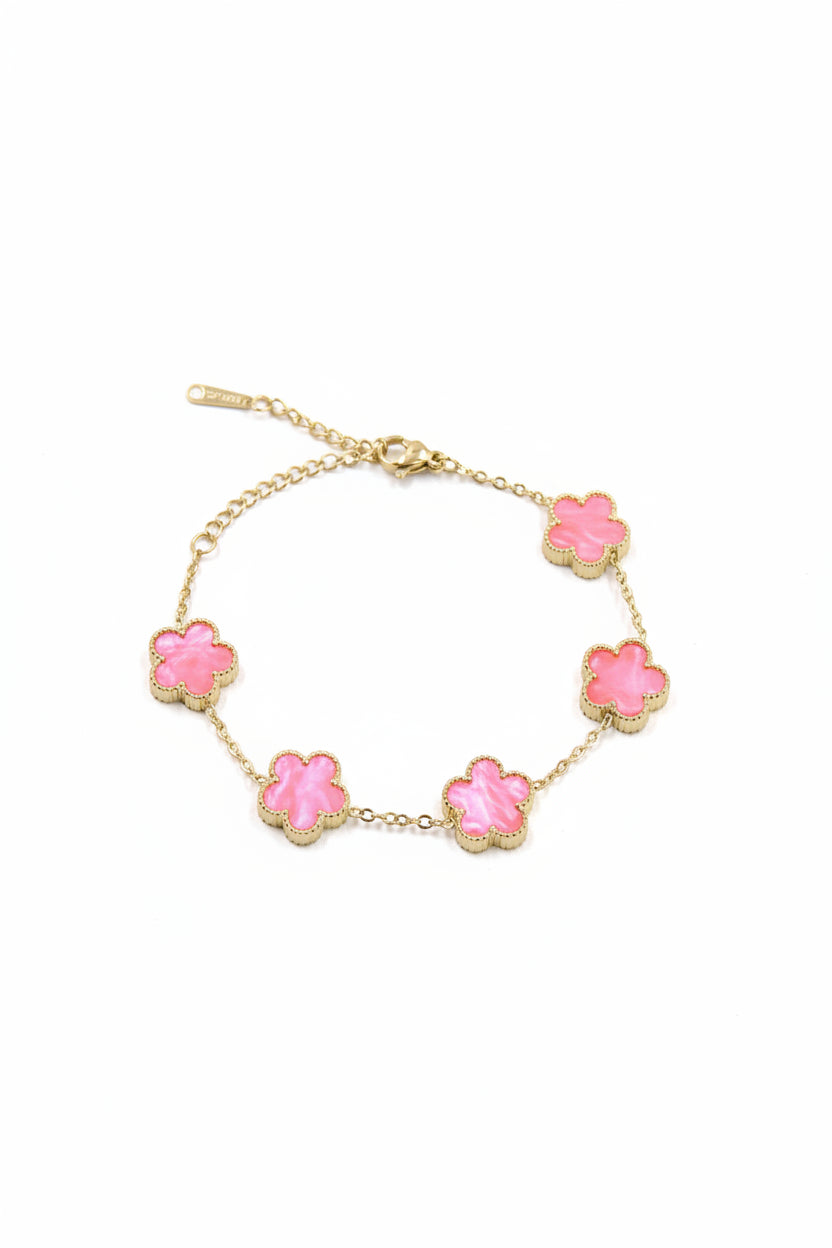 Amalfi — Bracelet Trèfle Coloré