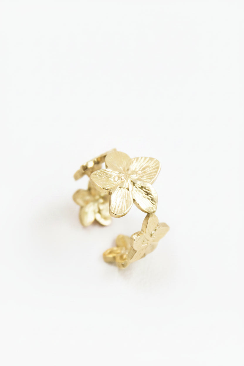 Séville — Bague Florale Ajustable