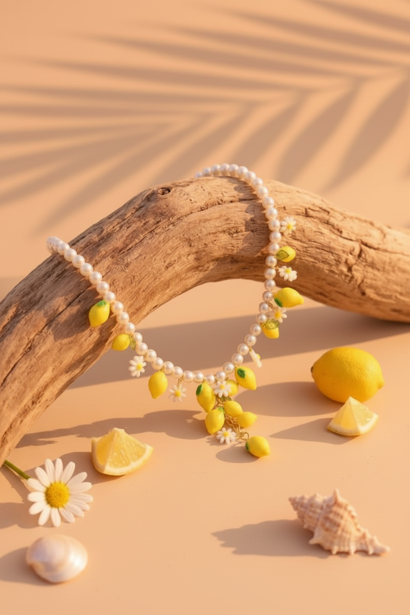 Palermo- collier citron