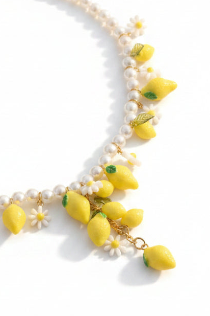 Palermo- collier citron