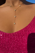 Collier en Y Trèfle Nur