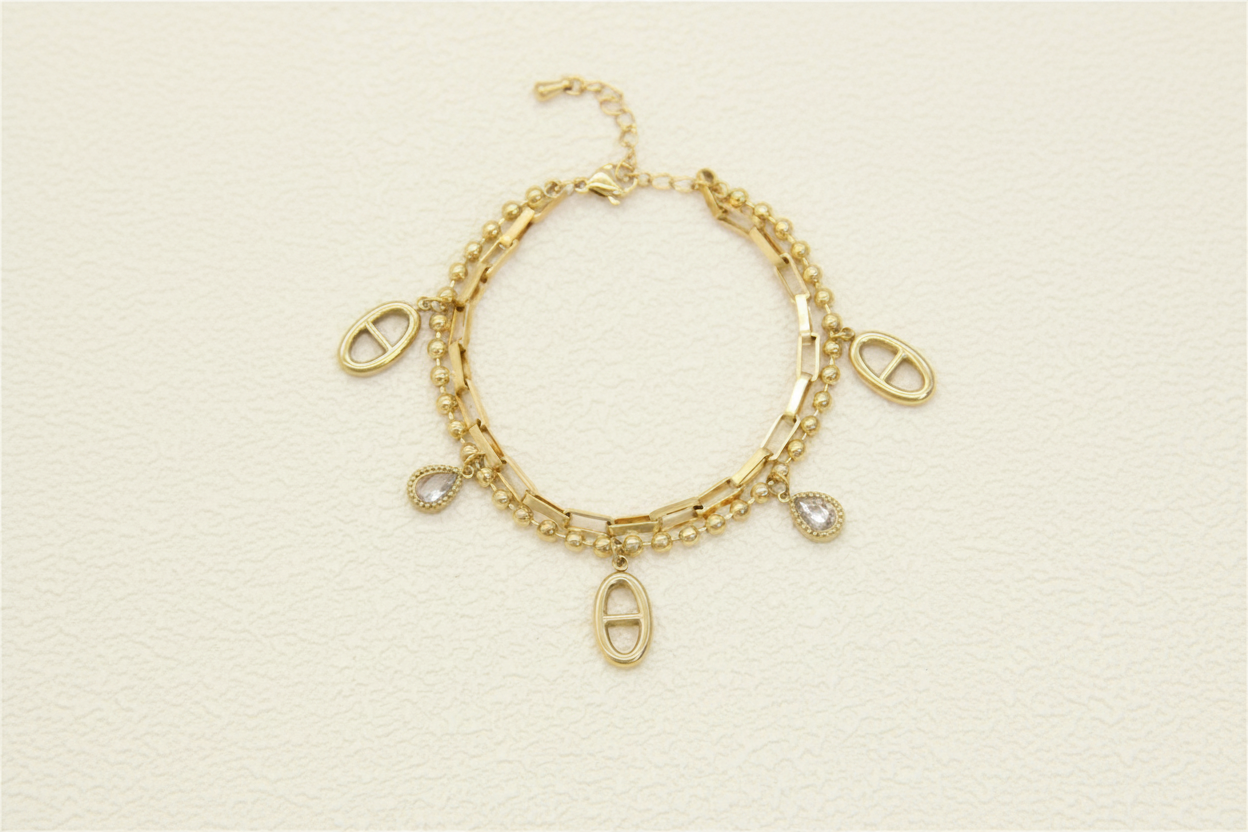 Bracelet multi-rangs - Théa